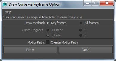 DrawCurveViaKeyOption